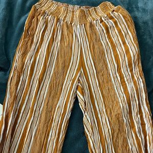 Orange and white beach / dress pants